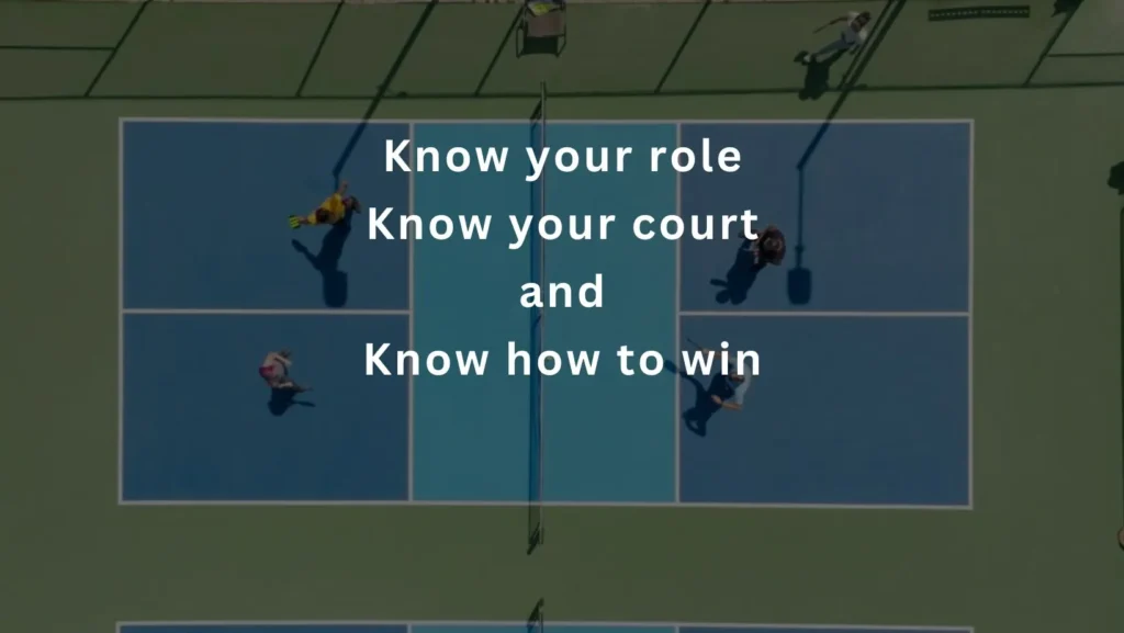 Court Positions and Roles in Pickleball Doubles 1