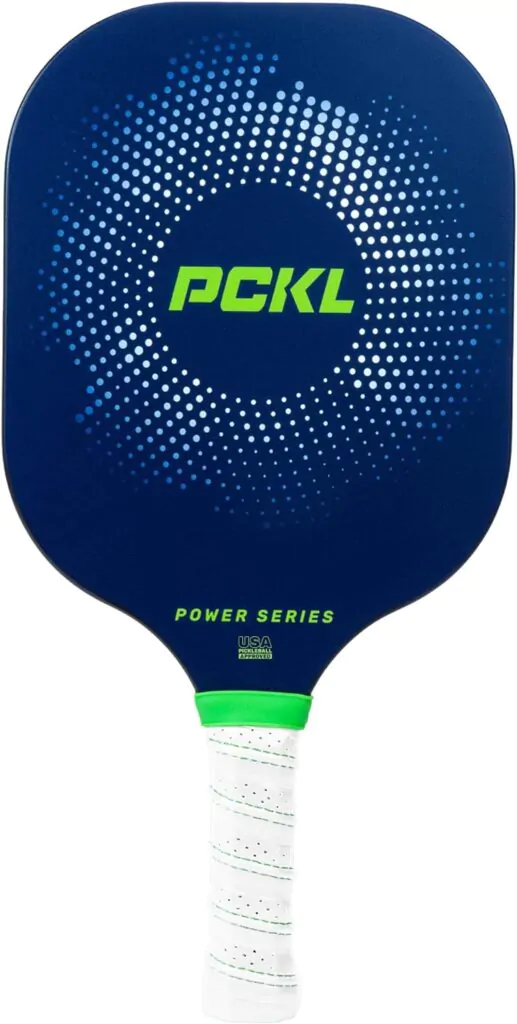 PCKL Premium Pickleball Paddle | USA Pickleball Approved | Graphite Carbon Face | Large Sweet Spot | Honeycomb Core