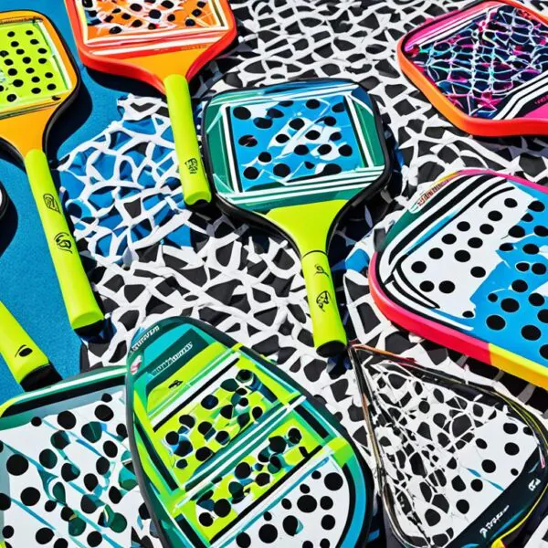 Colorful Pickleball Paddle