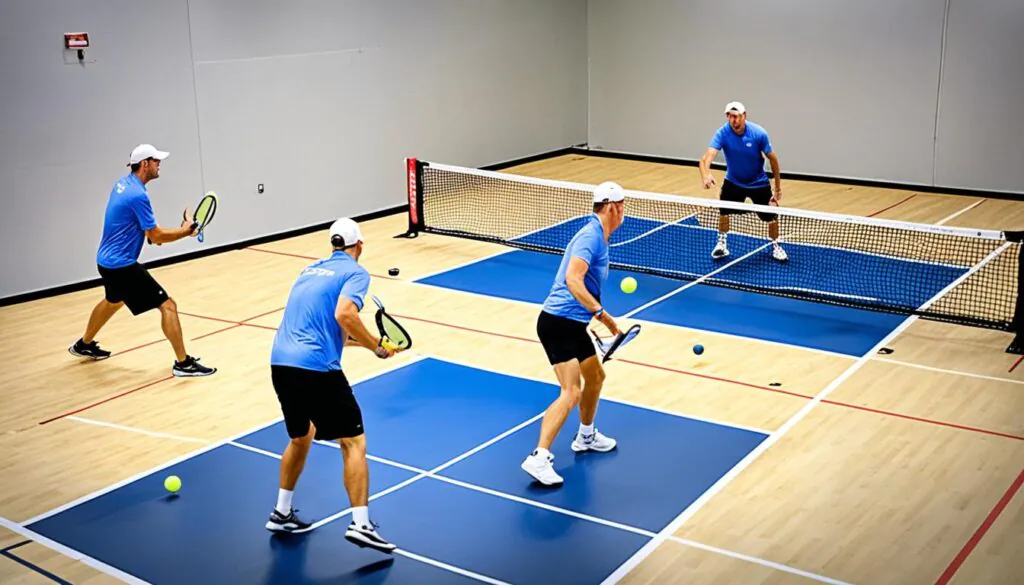 Court Positioning in Pickleball Doubles