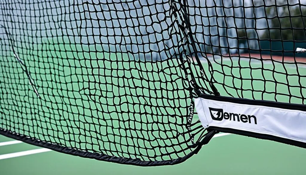 Pickleball net size requirements