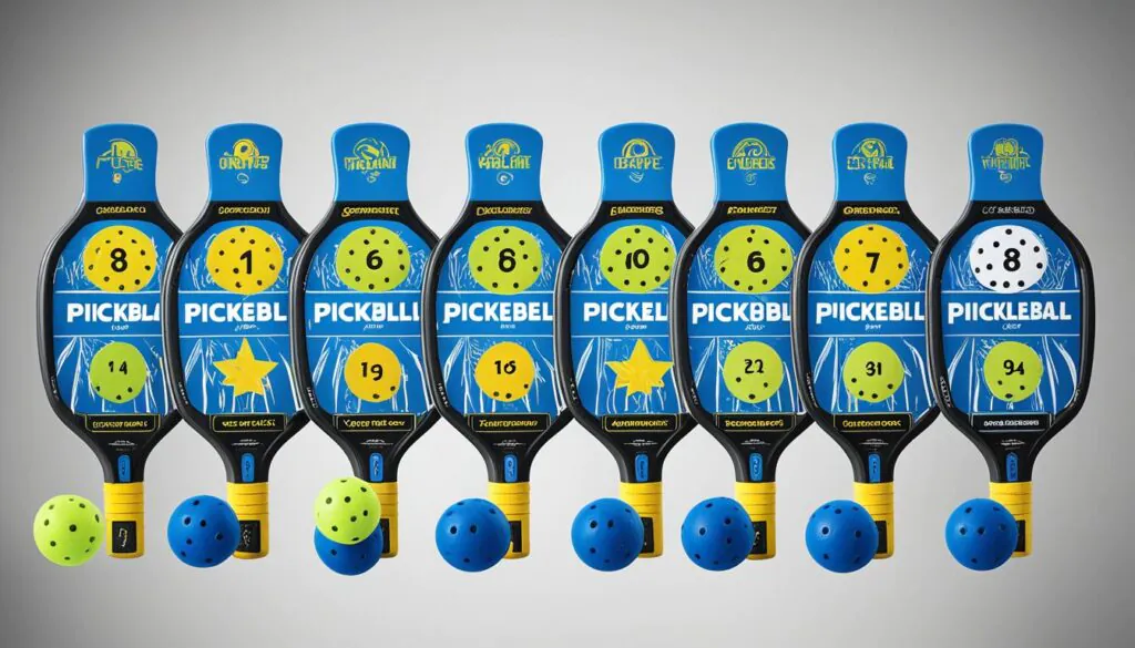 Pickleball paddle weight guide