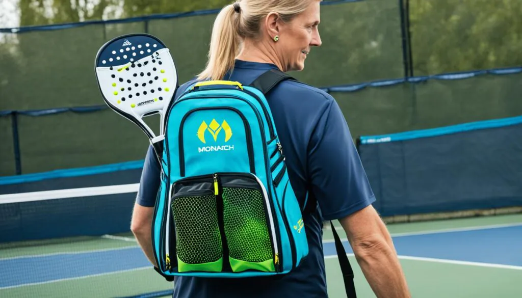 carrying options for Monarch Pickleball Bag