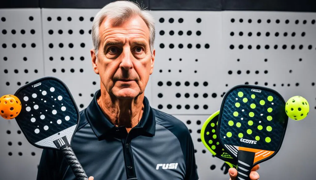 choosing the right pickleball paddle