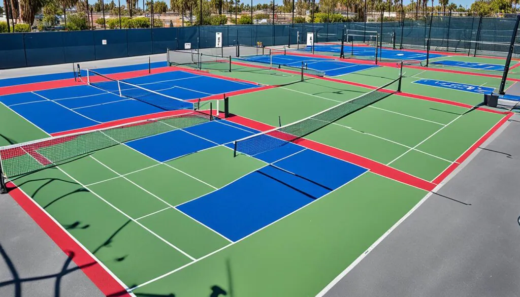 features of La Cienega pickleball