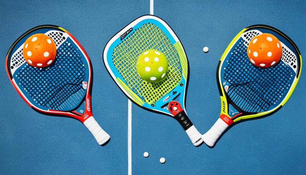 padel gameplay and equipment comparison