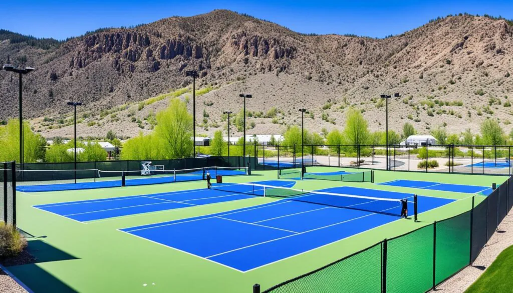 pickleball court features