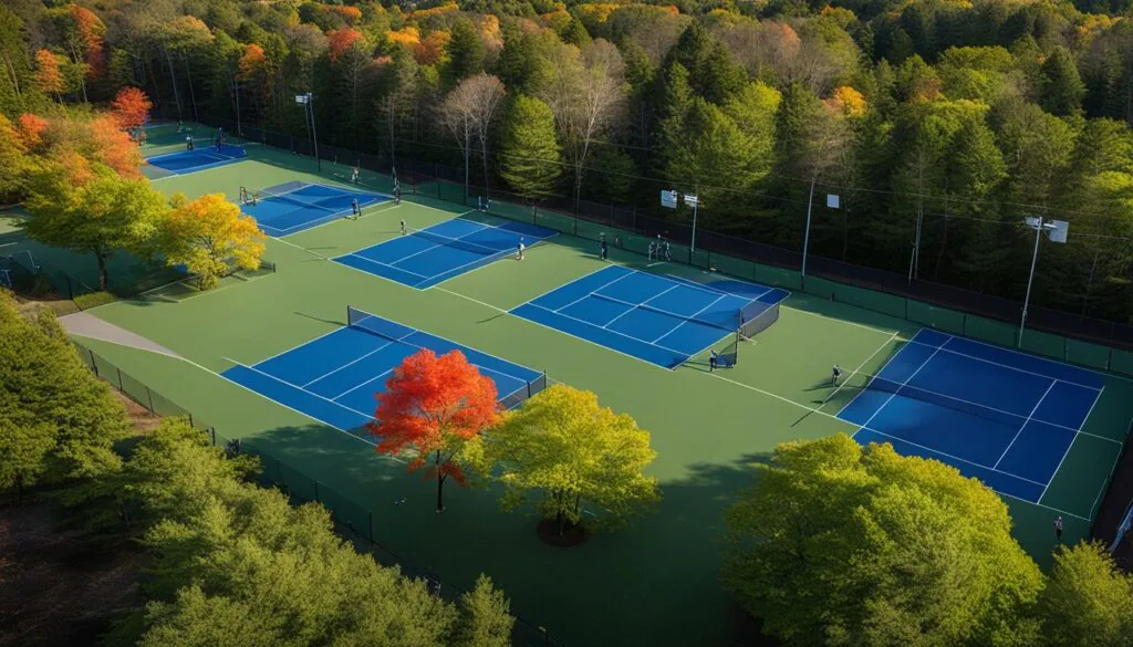 pickleball courts