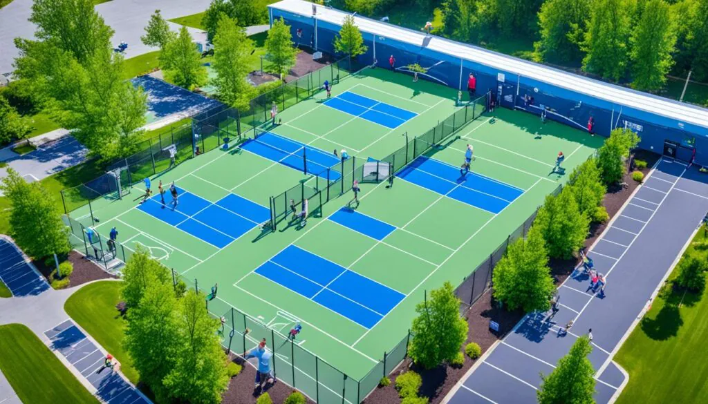 pickleball courts dover shores