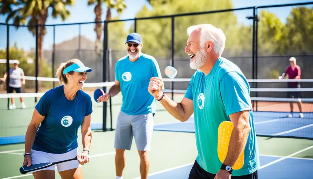 pickleball enjoyment in games and community building