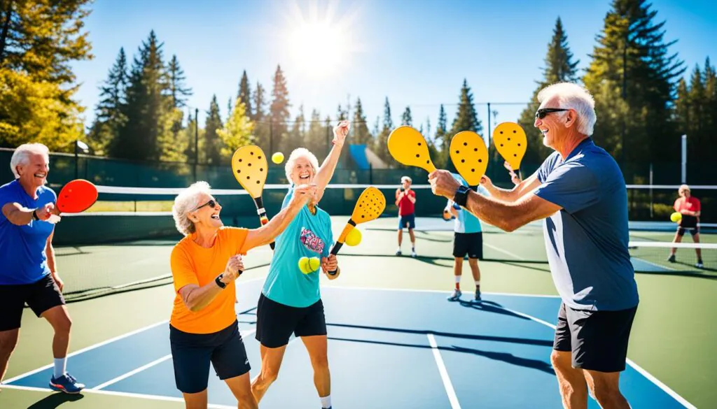 pickleball fun for all ages