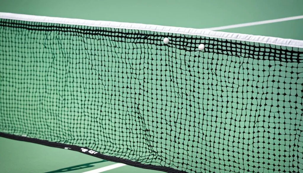 pickleball net height