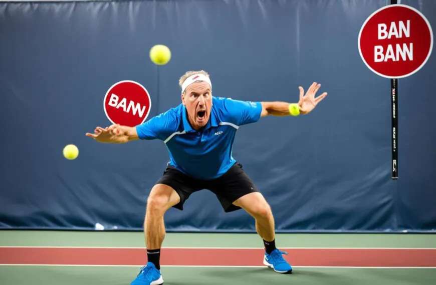 pickleball spin serve ban