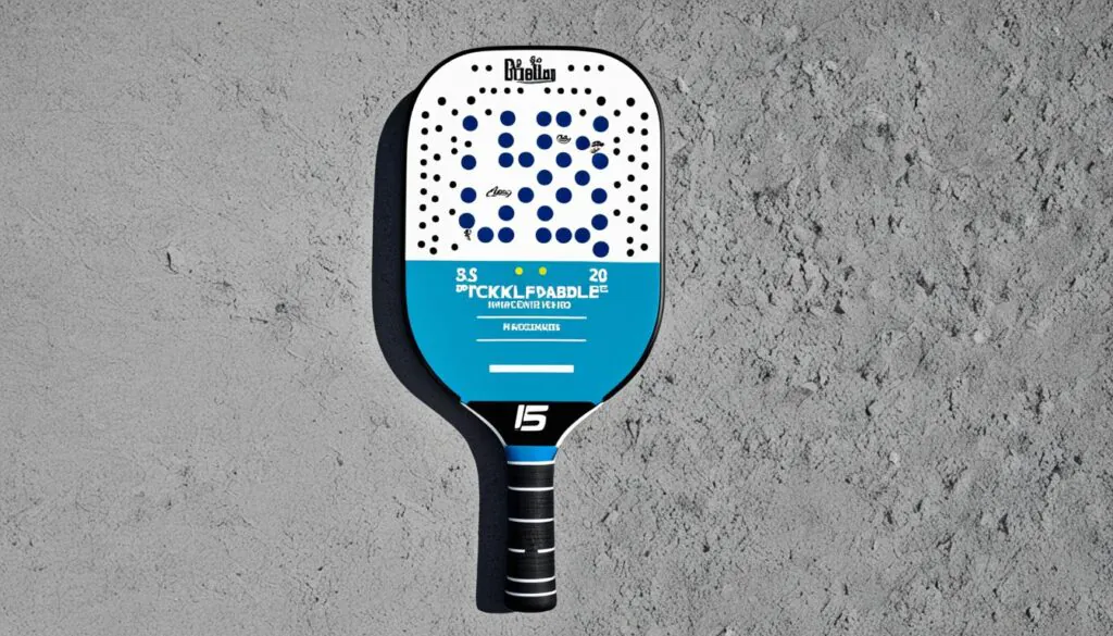 standard pickleball paddle measurements