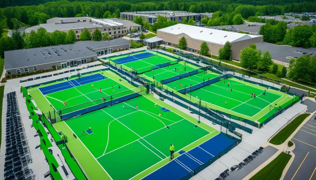 indoor pickleball courts in Morgantown