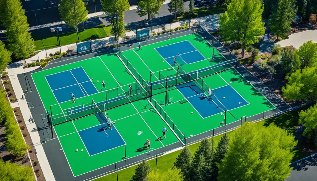 sierra newbold outdoor pickleball courts