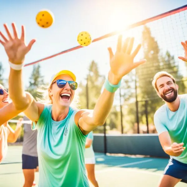 social pickleball fun