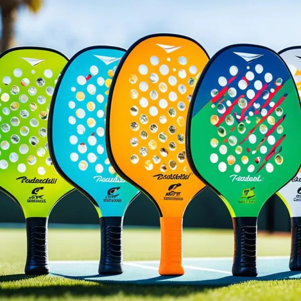 trend vision pickleball paddle set